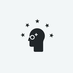 Idea vector icon illustration sign