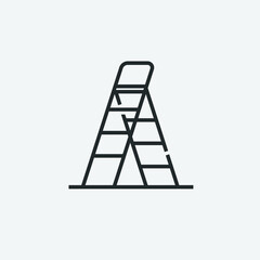 Ladder vector icon illustration sign
