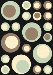 Abstract Geometric Pattern generative computational art illustration