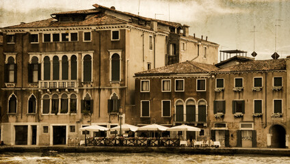 Fototapeta premium Vintage Architecture in Venice, Italy