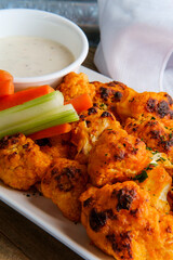 Vegetarian Cauliflower Buffalo Wings