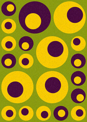 Abstract Geometric Pattern generative computational art illustration