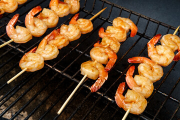 Grilling Juicy Shrimp Kebabs