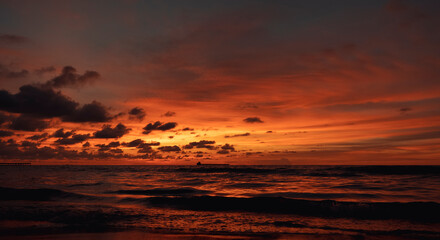 Atardecer en Puerto Colombia