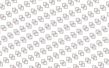 Fototapeta na wymiar Abstract modern pattern with geometric forms on white background, design for decoration, wrapping paper, print, fabric or textile, cute texture, creative elements, vector illustration