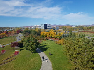 park in the city