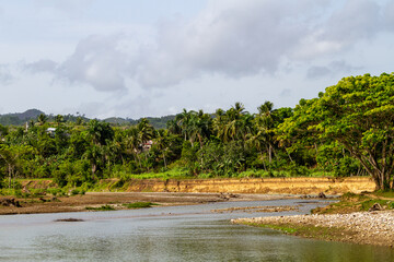 River view in the Dominican Republic