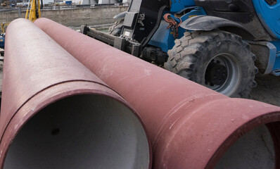 water pipe or tube in hydraulic engineering