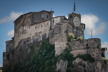 Fototapeta na wymiar Rocca dei Borgia - Subiaco - Roma - Lazio - Italia