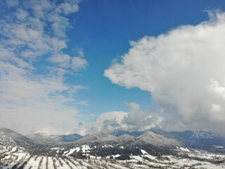 Landschaft in Bayern, Isarwinkel, Brauneck in Lenggries, 
der Voralpenraum