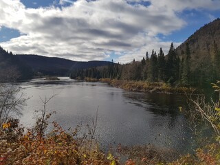 autumn in the mountains