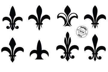 Fleur de lis set © Teymuraz