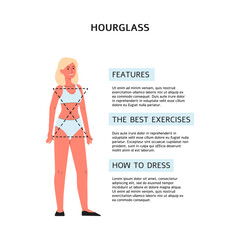 Female body shape hourglass - features, best exercises and how to dress.