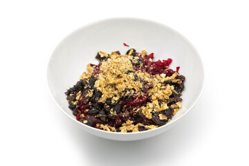 Beetroot salad ingredients
