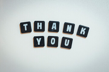 Letter Tiles - Thank You