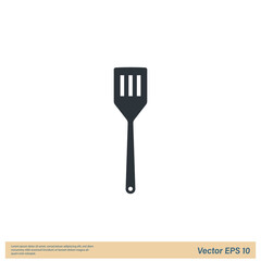 spatula icon vector illustration logo template