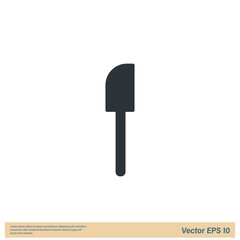 spatula icon vector illustration logo template
