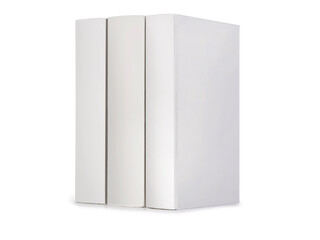 Naklejka premium Mockup stack of books
