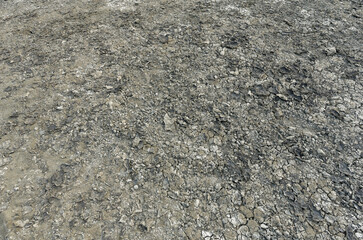 A close up of gravel backdrop