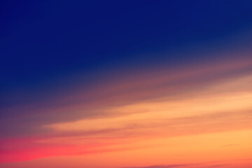 Beautiful Sunset landscape