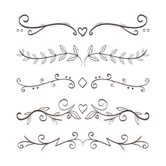 dividers classical vintage