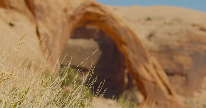 Corona Arch near Moab Utah Slider 4K