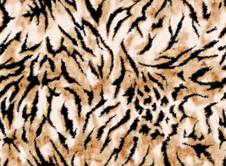 Seamless tiger and zebra texture © kenan