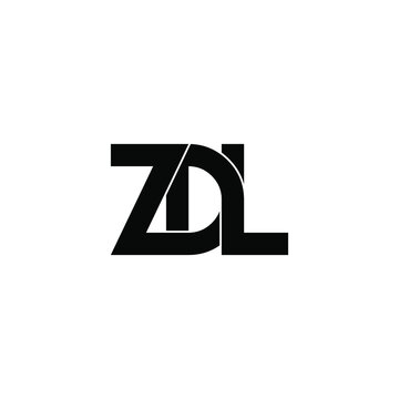 zdl letter original monogram logo design