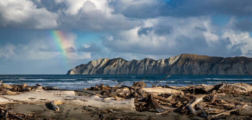 Young Nick’s Head, Te Kuri, or Te Kuri a Pawa, Gisborne district, New Zealand 