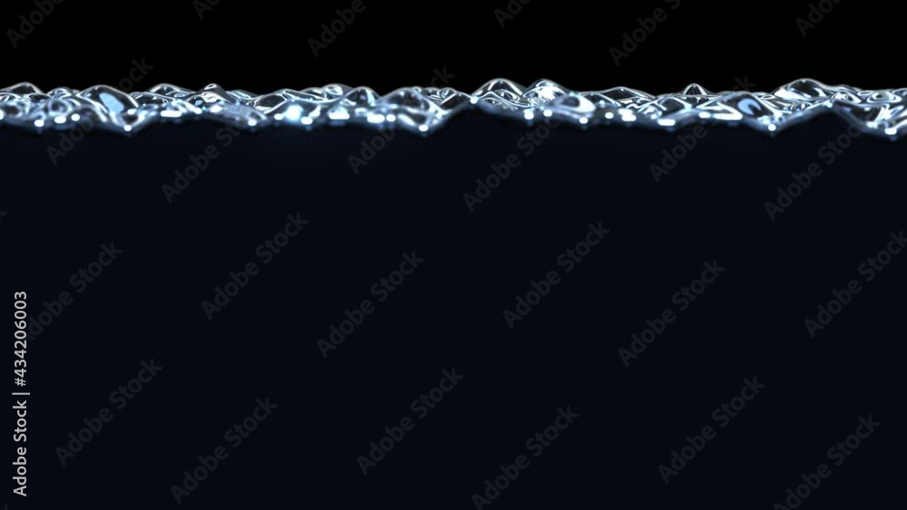 Aufkleber realistic slow motion 3d animation of the dark water drain rendered in uhd with alpha matte