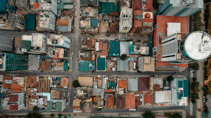 Fototapeta premium aerial view of Dar es Salaam, Tanzania