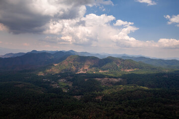 Mountains before the rain, Michoacan