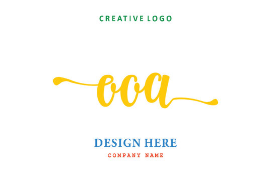 OOA lettering logo is simple, easy to understand and authoritative