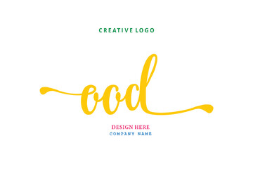 OOD lettering logo is simple, easy to understand and authoritative