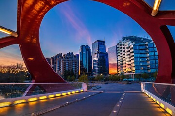 City View From The Peace Bridge