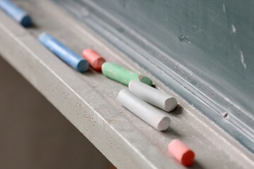 黒板とチョーク