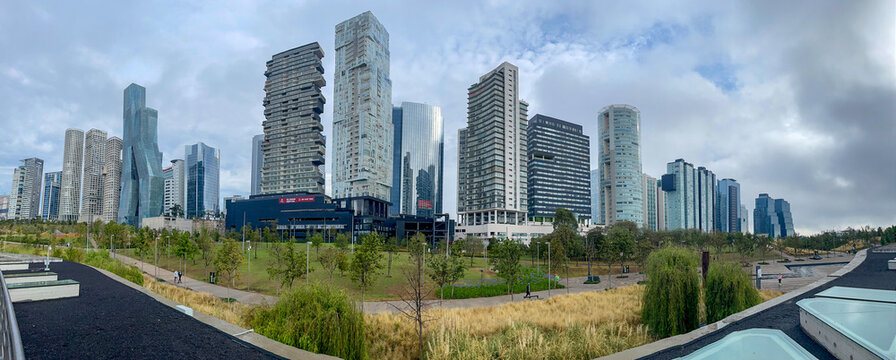 Panor&aacute;mica de Edificios Modernos, Ciudad de M&eacute;xico