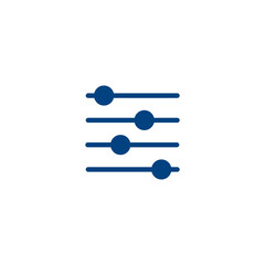 Control Panel icon vector for web, computer and mobile app