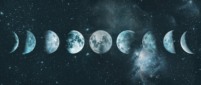 Las caras de la Luna