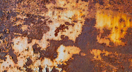 Texture, background, old rusty metal
