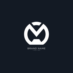 Alphabet letter Initial M, MM logo vector design, minimal, innovative, creative, symbol, sign, monogram, template, logotype, concept, branding for premium business typeface, startup, company etc.