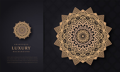 Luxury mandala background with golden arabesque pattern arabic islamic east style, decorative mandala for print, poster, cover, brochure, flyer, banner, Beautiful mandala for coloring