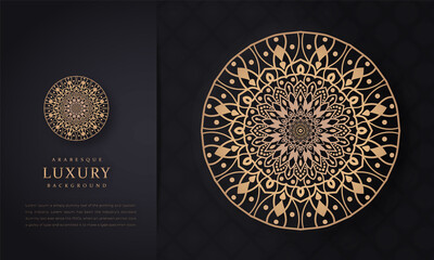 Luxury mandala background with golden arabesque pattern arabic islamic east style.decorative mandala for print, poster, cover, brochure, flyer, card, Figure mandala for coloring