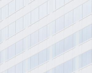 Abstract architectural image of office building windows creating a geometric pattern.