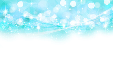 ブルーのボケ、抽象的背景 
