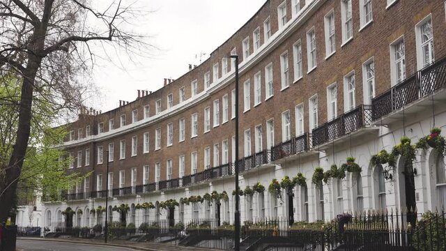 London - Empty Streets - Cartwright Gardens (Covid-19 Pandemic, April 10, 2021)