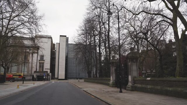 London - Empty Streets - Malet Street and the British Museum (Covid-19 Pandemic, April 10, 2021)