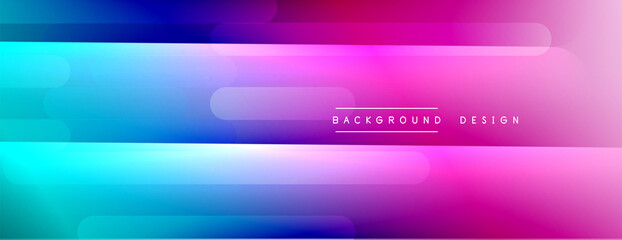 Dynamic lines abstract background. 3D shadow effects and fluid gradients. Modern overlapping forms