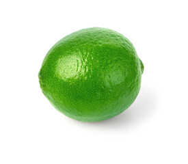 Fresh lime, isolated on white