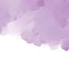 Abstract light purple watercolor for background
